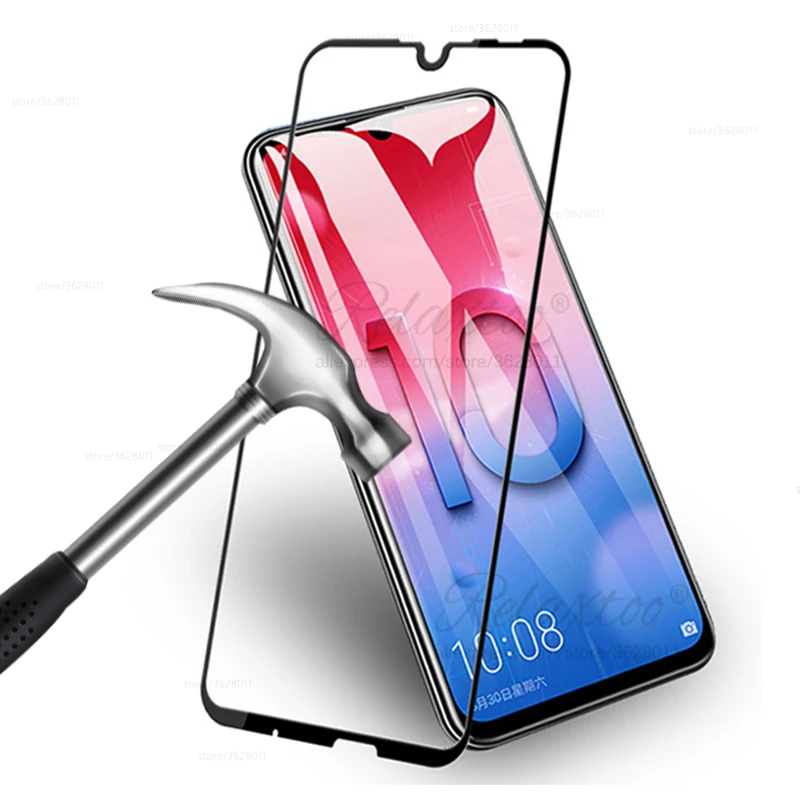 9h 2.5D Закаленное стекло для huawei honor10 lite защитная пленка huawey honor 10i 10 i легкое