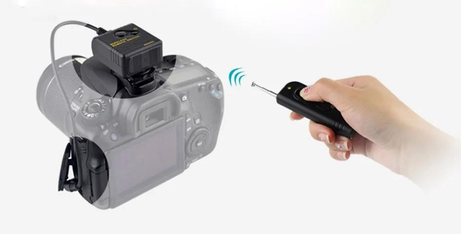 Sidande WX2002 цифровой Беспроводной пульт дистанционного управления спуском фотографического затвора объектива Цифрового Фотоаппарата Canon 7D 6D 5D2 5D3 5D 50D 40D 30D 20D 10D 1D 1DX 1DsMark3