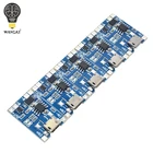 5 шт. Micro USB 5 в 1 а 18650 TP4056 модуль зарядного устройства литиевой батареи зарядная плата с защитой двойной функции 1 а литий-ионный