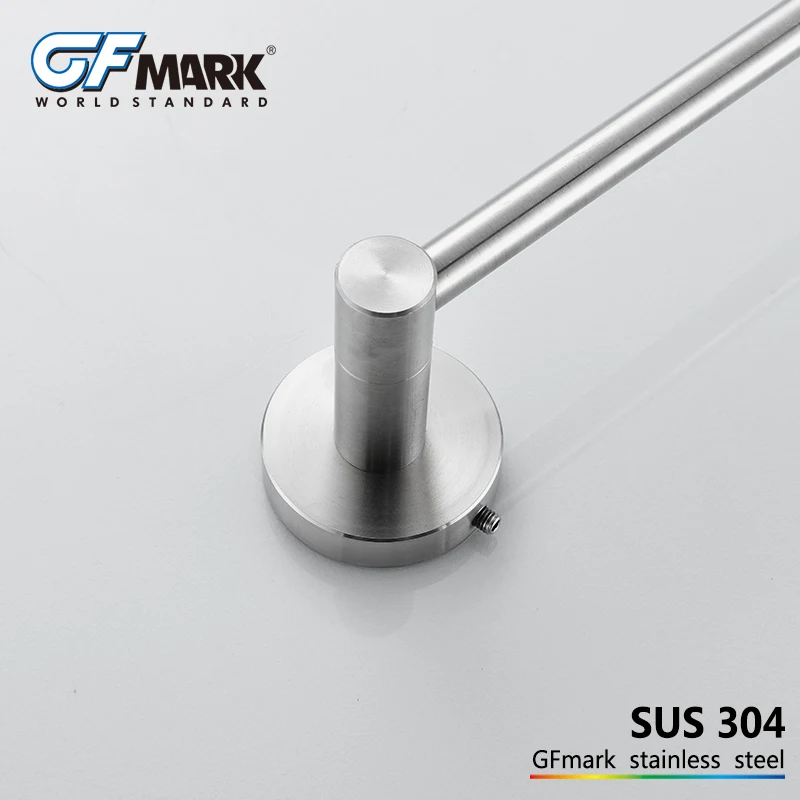 GFmark Одиночная вешалка для полотенец Современная матовая настенная ванной