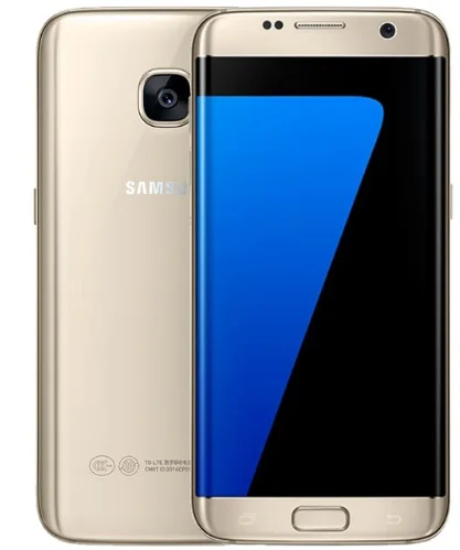 Gold Разблокированный Samsung Galaxy S7 edge G935F/G935V 4 Гб ОЗУ 32 Гб ПЗУ четырехъядерный 5,5 дюймов WIFI GPS 12MP 4G LTE мобильный телефон - Цвет: Gold