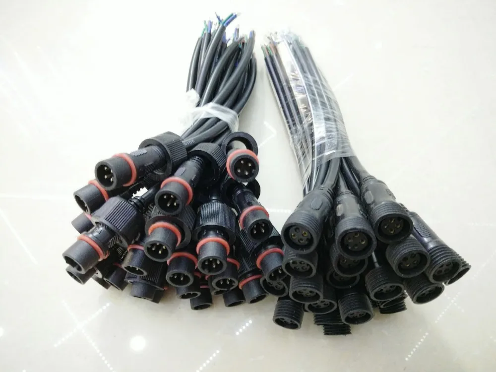 10 шт./лот 4 контактный разъем постоянного тока для 5050 3528 RGB|power plug led|led strip lotled |