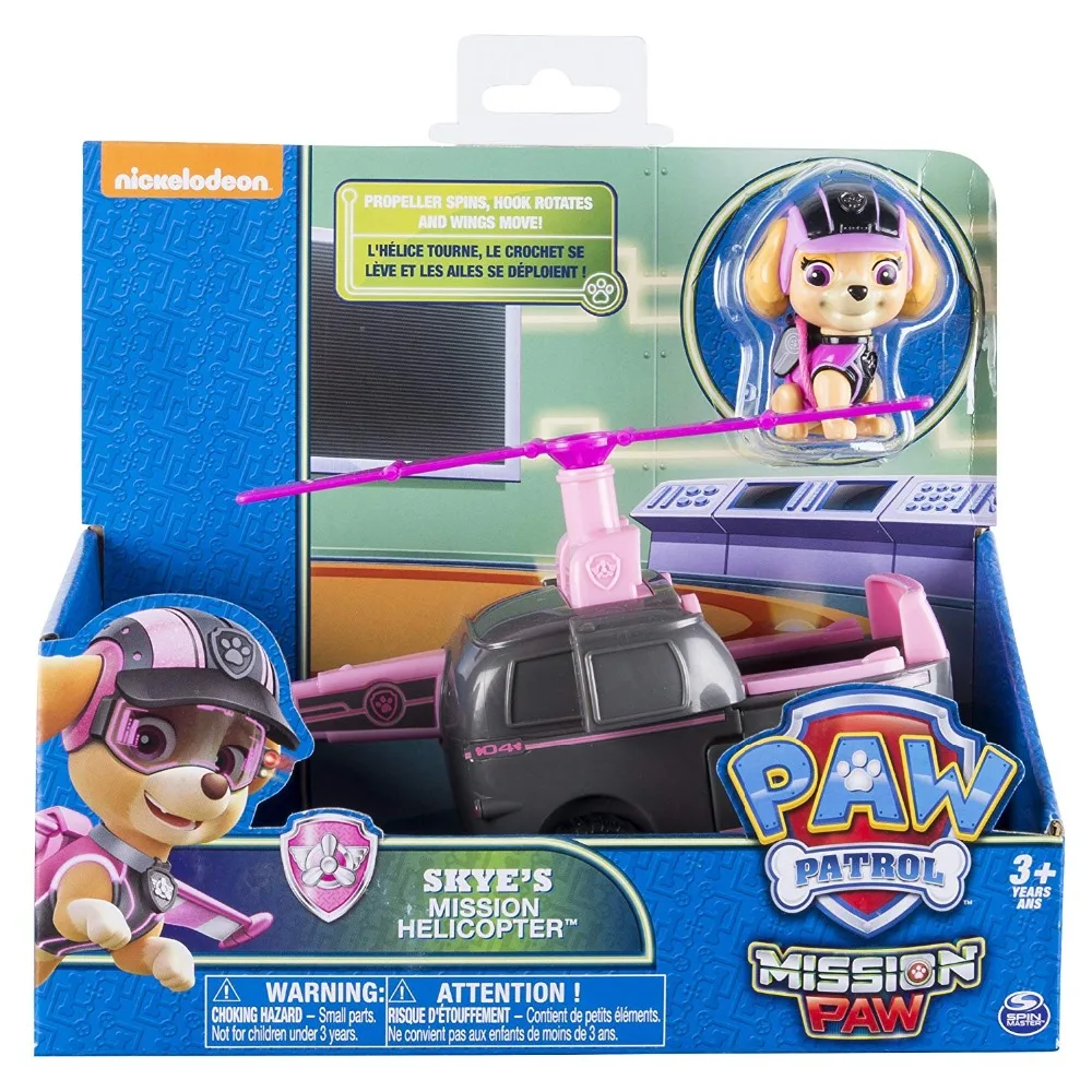 paw patrol стиль Mission Paw series chase marshall rocky rubble zuma skye фигурка для детей игрушка в подарок Горячая Распродажа