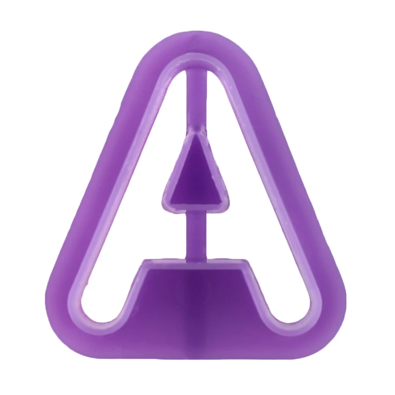 40PCS Fondant Cutter Cake Decorating Tools Plastic Cupcake Mold Upper Alphabet Capital Letters Number Cut-Outs Cookie | Дом и сад