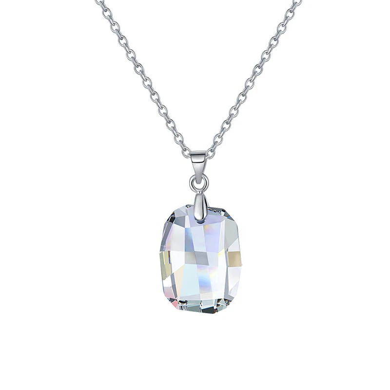 Ожерелье с графической подвеской мужские и женские кристаллы Swarovski|Ожерелья