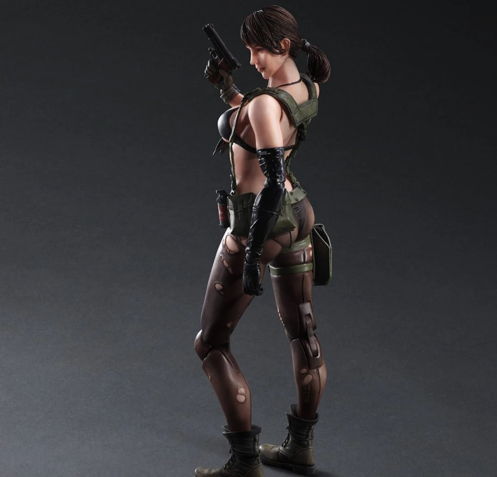 Gioca Arts Kai Metal gear Solid 5 Il Fantasma Dolore Tranquillo veleno di Serpente 25 см ПВХ фигурка для Bambini Brinquedos |