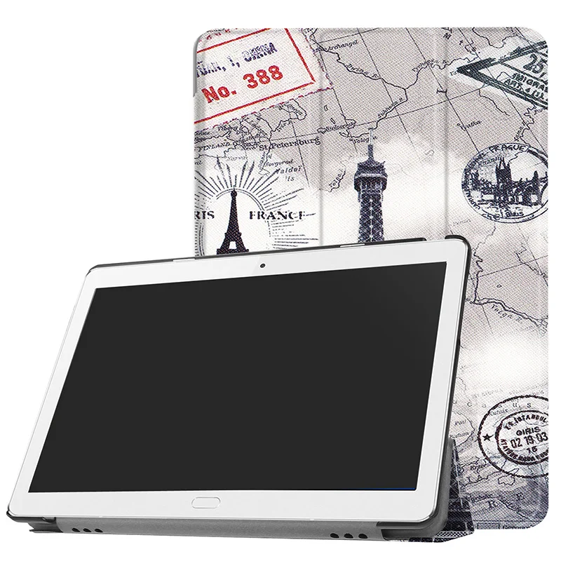 Mcdark для Huawei MediaPad M3 Lite 10 WP 1 дюймовые чехлы с красочным принтом кожаный чехол