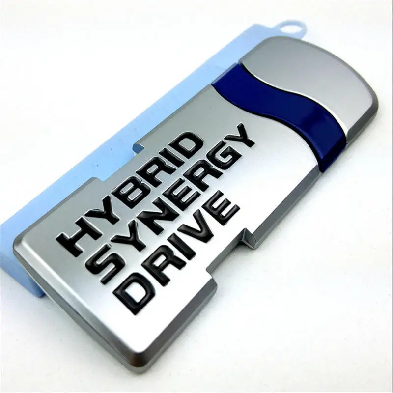 Металлический 3d-знак hybrid synergy drive для автомобиля боковые эмблемы Toyota Auris |