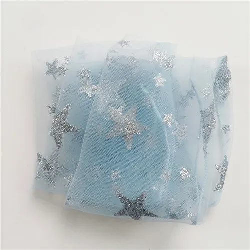blue Пикантные блестящие тюлевые носки со звездами женские модные прозрачные ультратонкие носки Длинные ажурные смешные носки Харадзюку женские Чулочные изделия - Цвет: blue