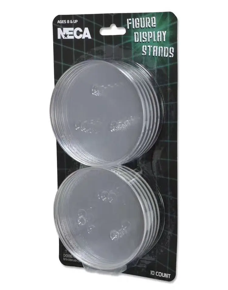 10 шт./компл. NECA прозрачная подставка из ПВХ для фигурок кукол размером от 6 до 8