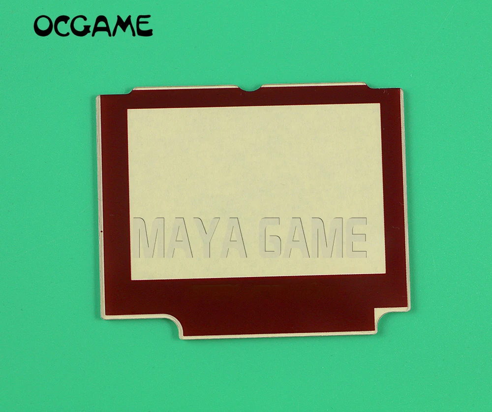 OCGAME 5 шт./лот красный цвет для GBA SP пластиковый защитный экран объектива GameBoy Advance