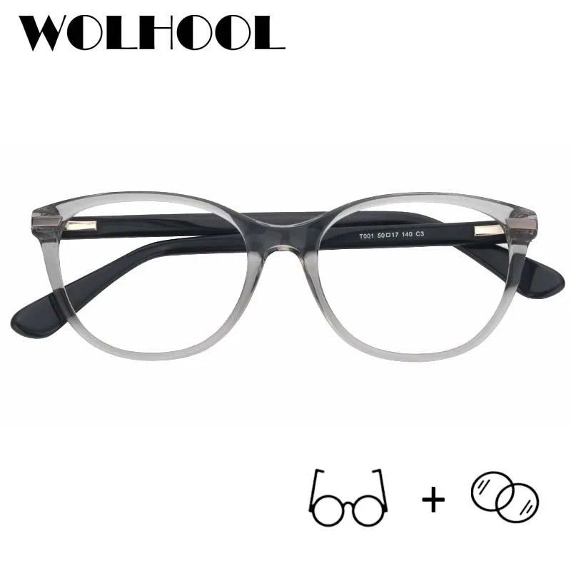 Classic Oval Women Tr90 Prescription Glasses Mens Retro Vintage Clear Eyewear Simplex Optical Anti Blue Light Eyeglasses |