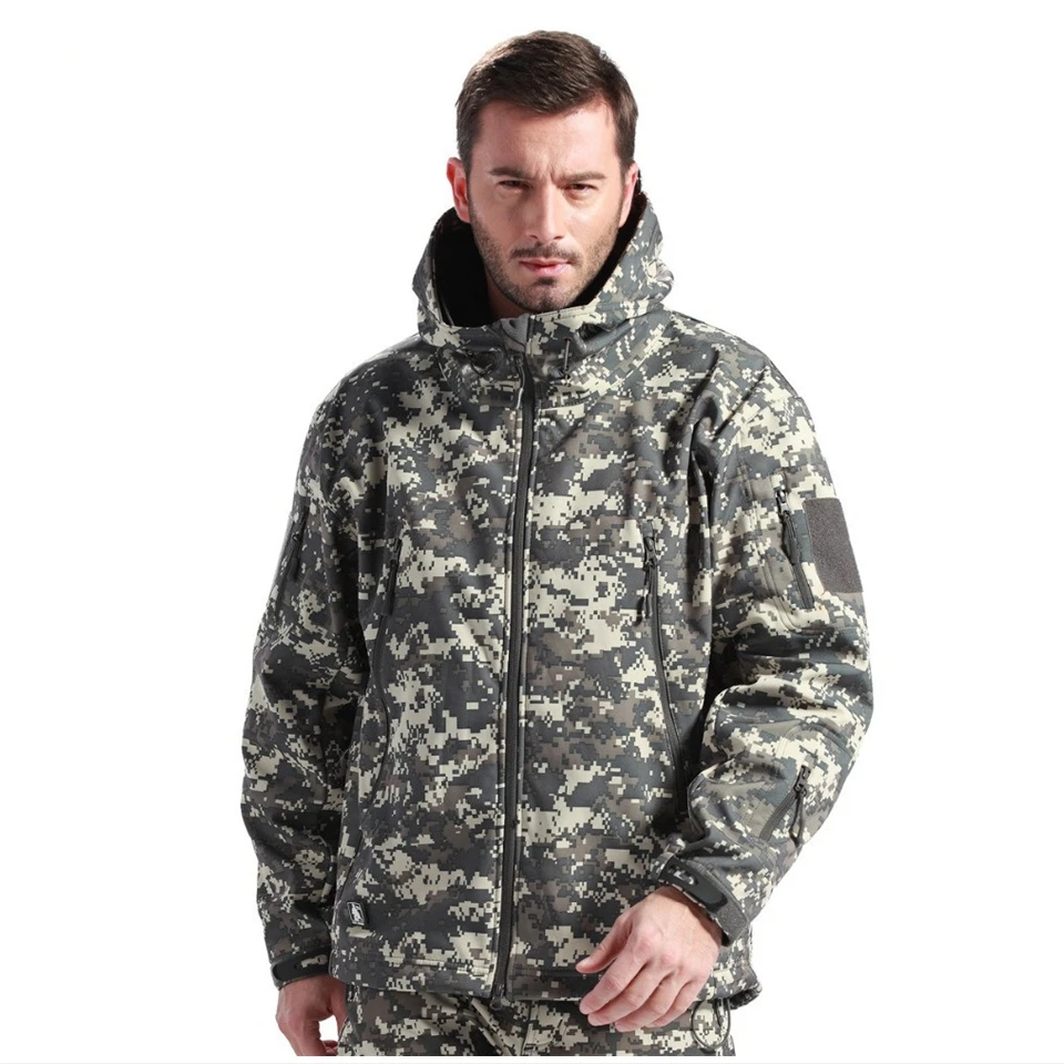 Мужская тактическая куртка TAD Gear камуфляжная уличная HIiking армейская спортивная