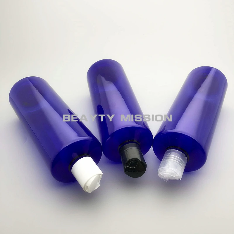 Beauty Mission Blue 500 мл 12 шт./лот дисковая бутылка с винтовой крышкой пластиковый