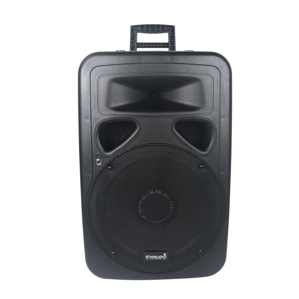 STARAUDIO 2 шт 15 "DJ 3500 W PA активной светодиодный светящиеся динамики ночные клубы