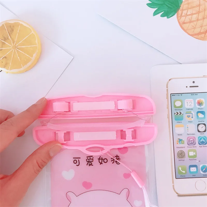 Водонепроницаемая сумка для телефона с милым единорогом русалочкой кошелек