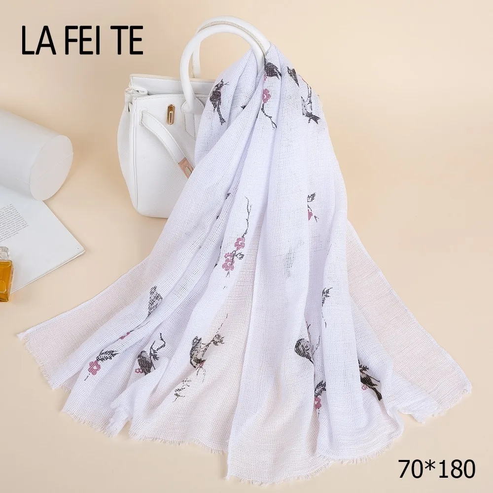 Длинный шелковый шарф Женская Косынка фуляр женский шейный платок шифоновая