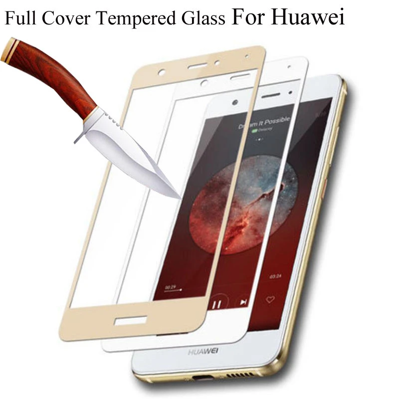Wangcangli 2.5D полное покрытие закаленное Стекло для huawei mate 8 P8 Lite P9 P10 2017 Экран
