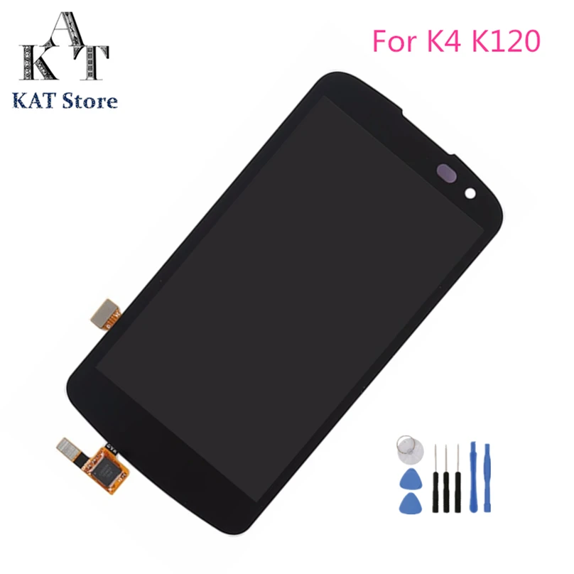 Замена ЖК экрана KAT для LG K4 LTE K120 K130 дисплей сенсорный экран гарантия