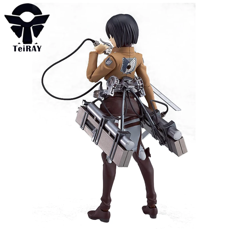 Экшн-фигурка из ПВХ Атака Титанов Эрен Леви Микаса 15 см Shingeki No Kyojin Коллекционная