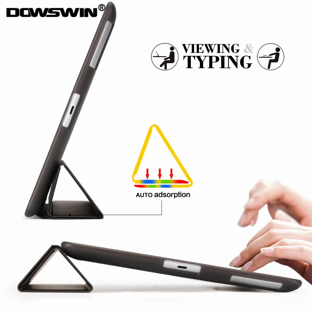 Чехол DOWSWIN для ipad 2 3 4 Модный Магнитный 4-складной смарт-чехол из искусственной