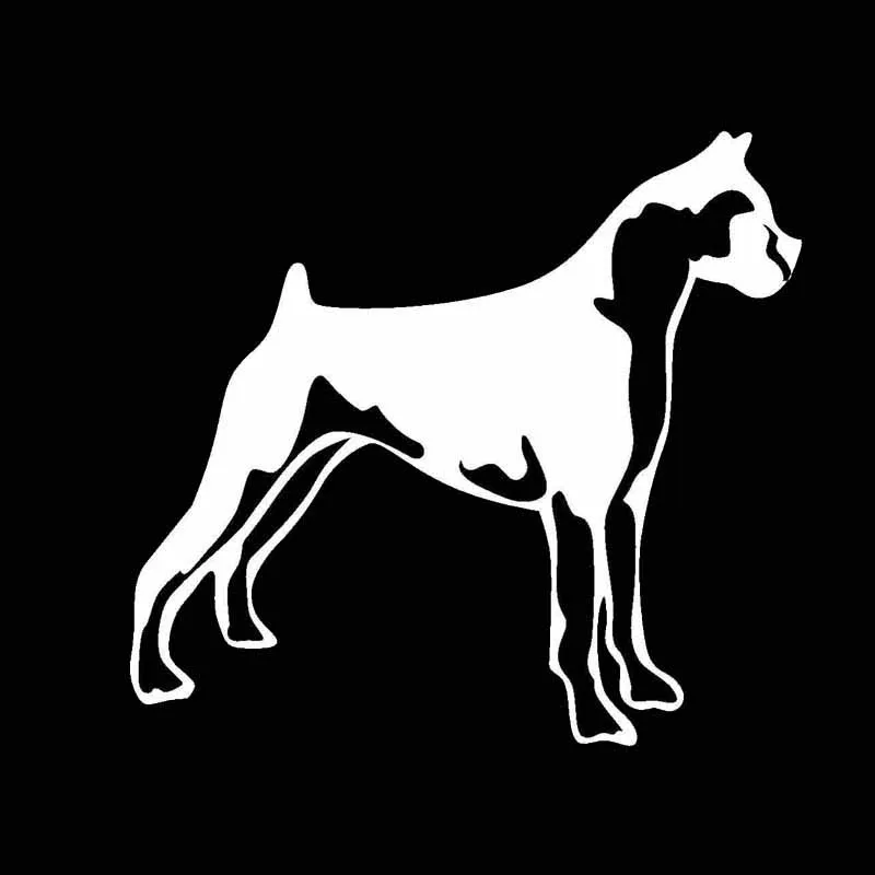 YJZT 13CM*11.9CM Waterproof Vinyl Shepherd Dog Car Sticker Black/Silver C2-3134 | Автомобили и мотоциклы