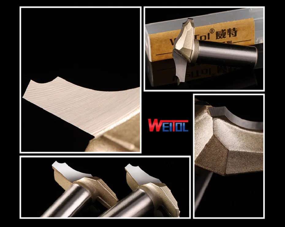 Weitol 1 шт. 12,7 мм резьба для шкафа деревянная дверца шкафа фрезерный станок с ЧПУ фрезерный станок для резки древесины ПВХ