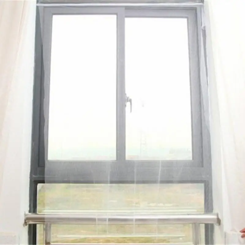 1 3 м * 5 самоклеящаяся антимоскитная сетка ширма занавеска москитная для окон