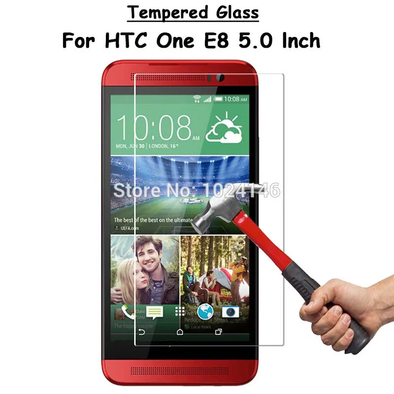 Прозрачное закаленное стекло для HTC One E8 / Ace Dual Sim ультратонкая Взрывозащищенная