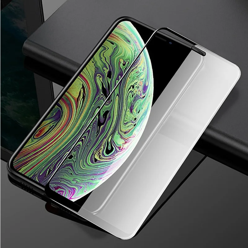 6D защитная пленка из закаленного стекла для iPhone 7 8 Plus Apple XS Max XR X 6S 6 | Мобильные