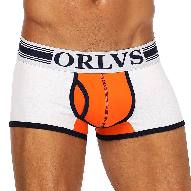 ORLVS боксеры мужское нижнее белье cueca masculina boxershorts мужские сексуальные calzoncillos
