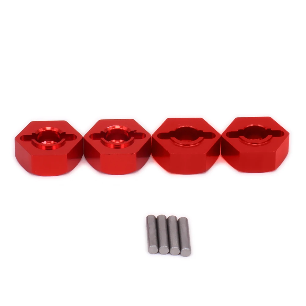 4 шт. алюминиевый адаптер для шестигранного колеса радиоуправляемой модели