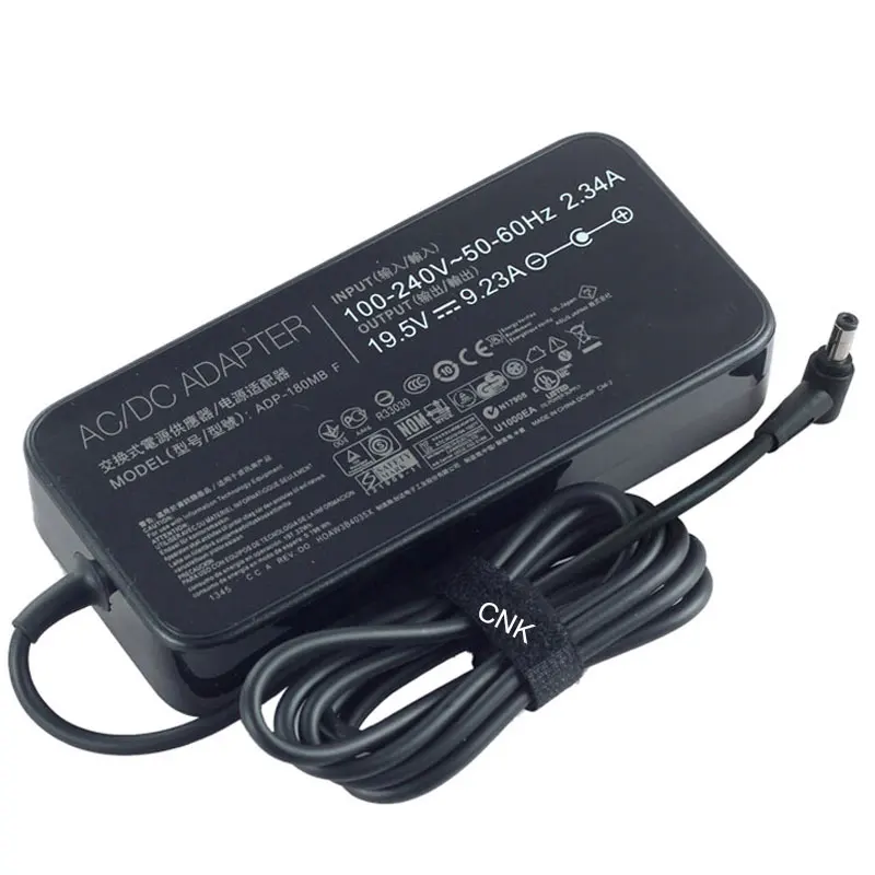 

19.5V 9.23A 180W Laptop Charger For ASUS ROG G750-JS GL502VM ROG G750JM ADP-180MB F ADP-180HB D FA180PM111 ADP-150VB B Adapter