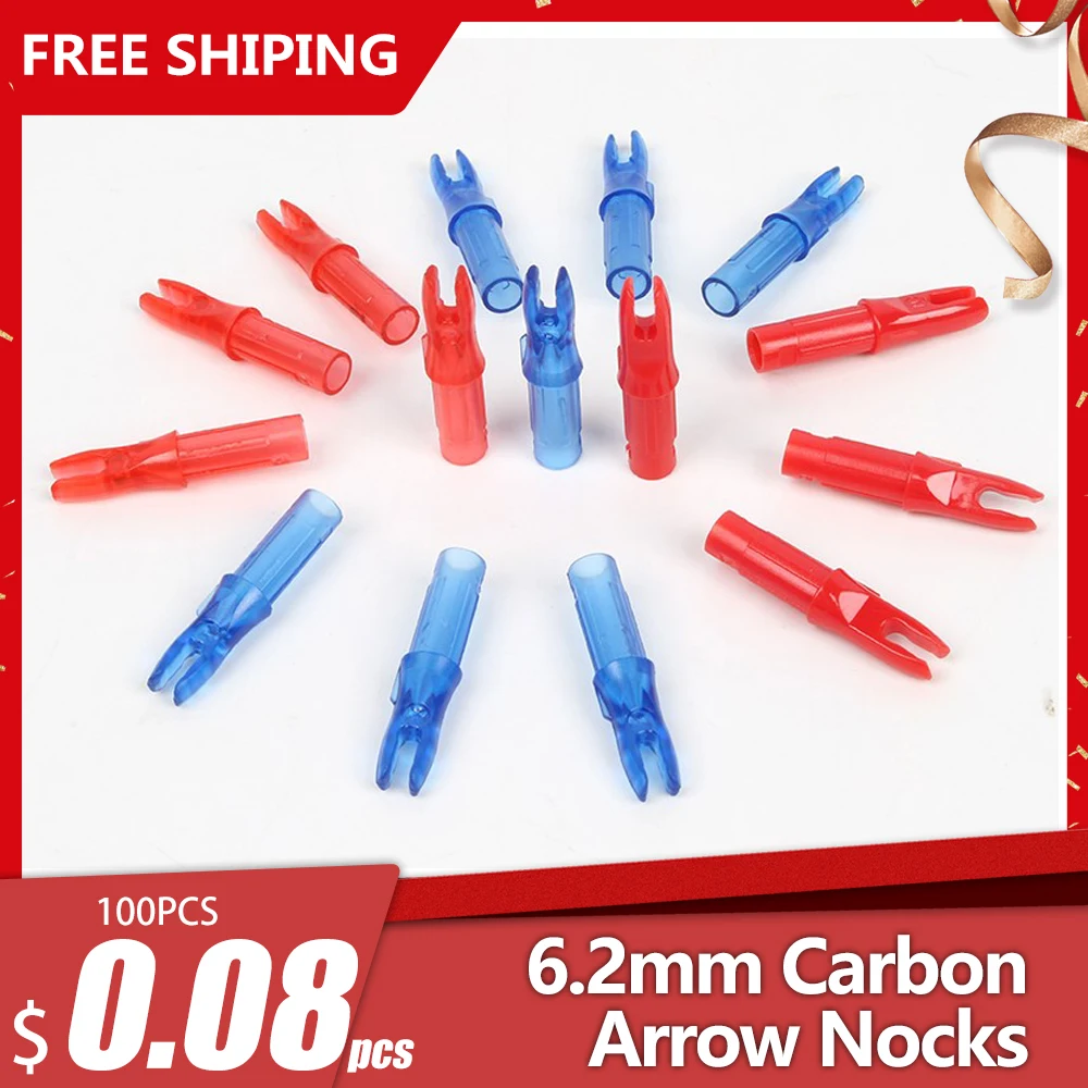 

50/100 шт 6,2 мм стрелы для стрельбы из лука внутренние для углеродного стекловолокна стрелы идентификатор вала 6,2 мм diy принадлежности для стре...