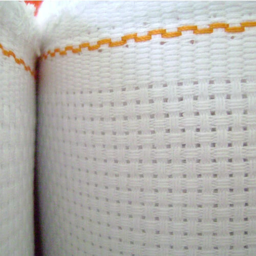 FREE Shipping Top Quality white cross stitch embroidery canvas 11CT 11ST any size 50cmx50cm with lockstitching 8 | Дом и сад