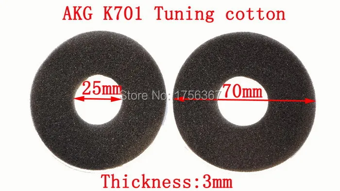 Тюнинг хлопковая Новинка 70 мм внутренняя пена звуковая губка Совместимость с AKG