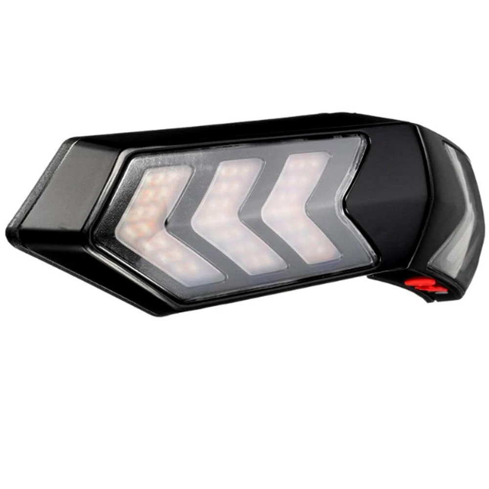12V Wireless Motorcycle LED Smart Brake Light Turn Signal Indicators For Universal Helmet |