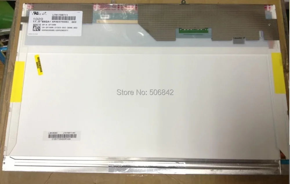 

17.0"laptop LCD screen LTN170BT11 ,New 1400x900