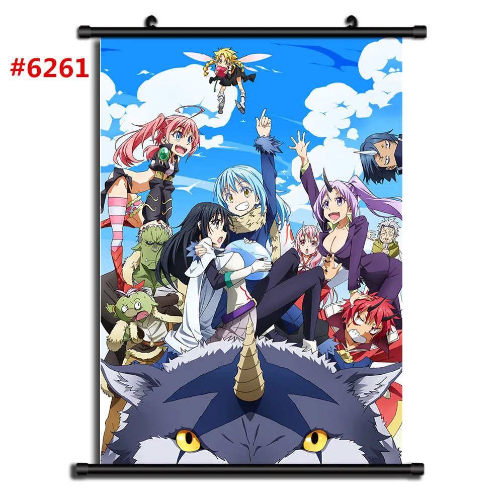 6261 Tensei Shitara Slime Datta Ken Аниме Манга настенный плакат свиток украшение дома стены искусства - Цвет: 6261