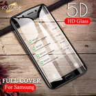 Защитное стекло KISSCASE 9D, закаленное стекло для Samsung Galaxy J4 J6 Plus 2018 HD, Защитная пленка для Samsung J3 J5 J7 A5 2016 2017