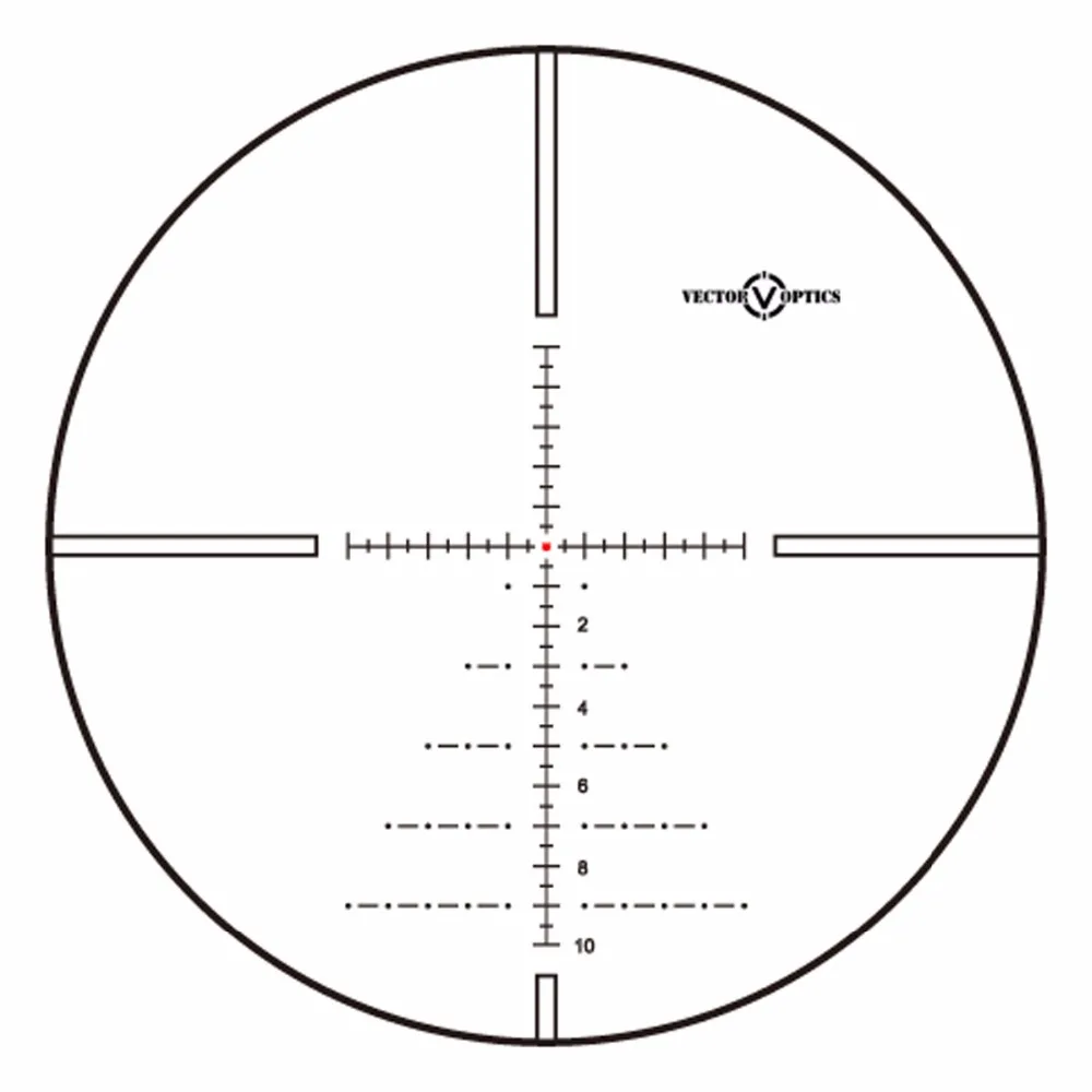 Оптика Vector Paragon 2 10x50 немецкая линза прицел для винтовки с большим боковым колесом