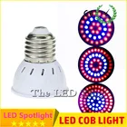 Ламсветильник светодиодная полного спектра для выращивания растений, 18 Вт, E14 E27GU10, 110 В, 220 В