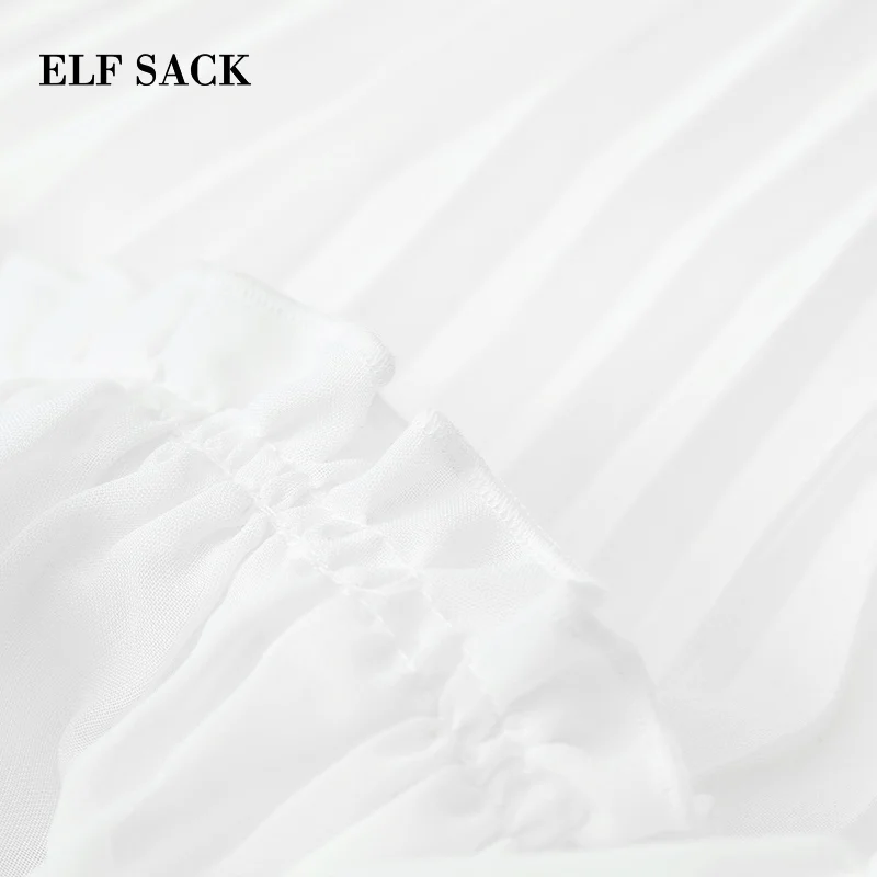 Женское винтажное платье ELFSACK повседневное ТРАПЕЦИЕВИДНОЕ ПЛАТЬЕ с круглым