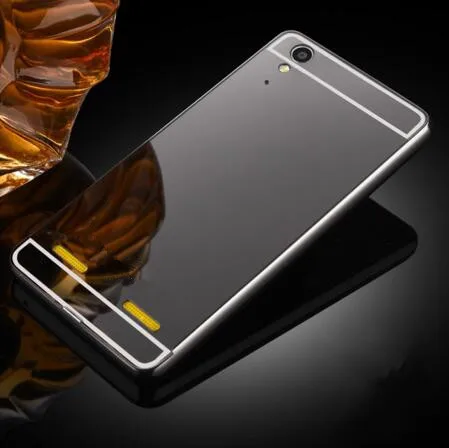 Black Роскошный Жесткий зеркальный чехол для телефона lenovo Lemon K3 K30-T, чехол-накладка " K 3 A6000 A6010, чехол для задней панели, защитный чехол - Цвет: Black