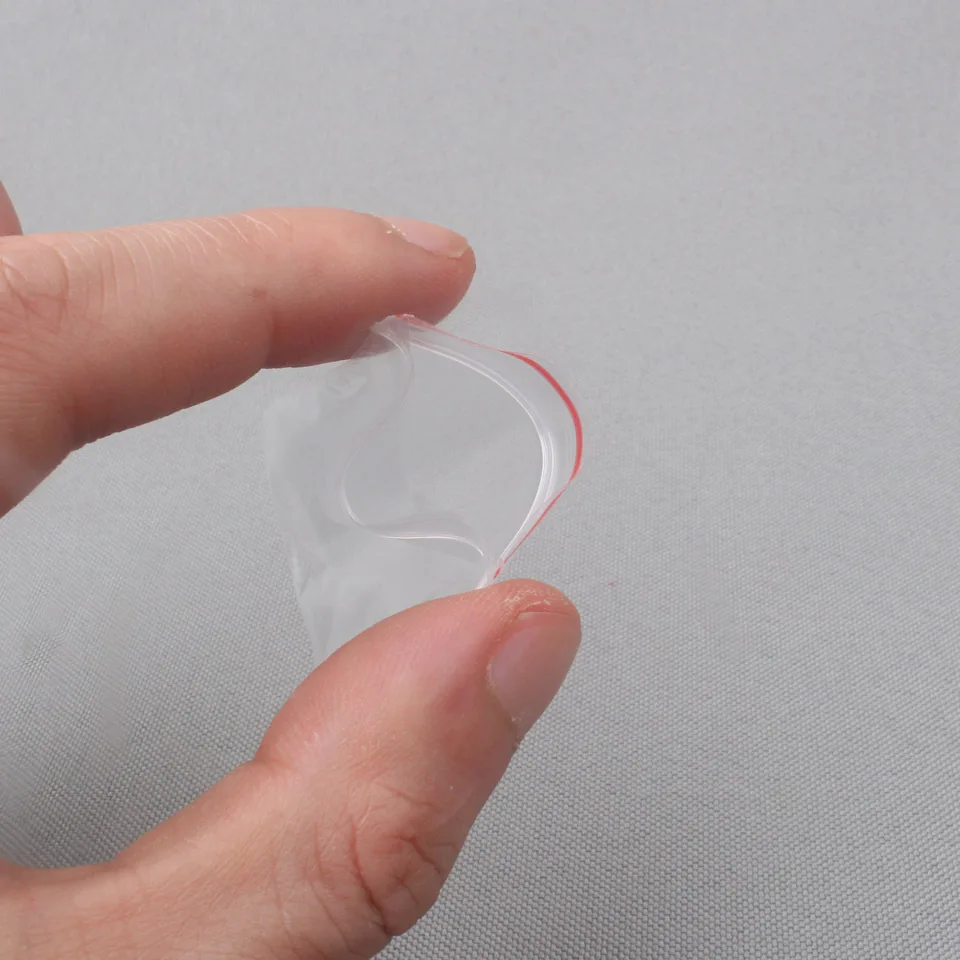 Полиэтиленовый пакет с застежкой молнией 4*6 см для пищевых продуктов пластиковый