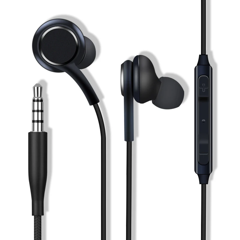 

Earphone Headsets with Mic 3.5mm Wired earphones In-Ear Stereo Headset for xiaomi Samsung huawei smartphones PC Laptop earbuds