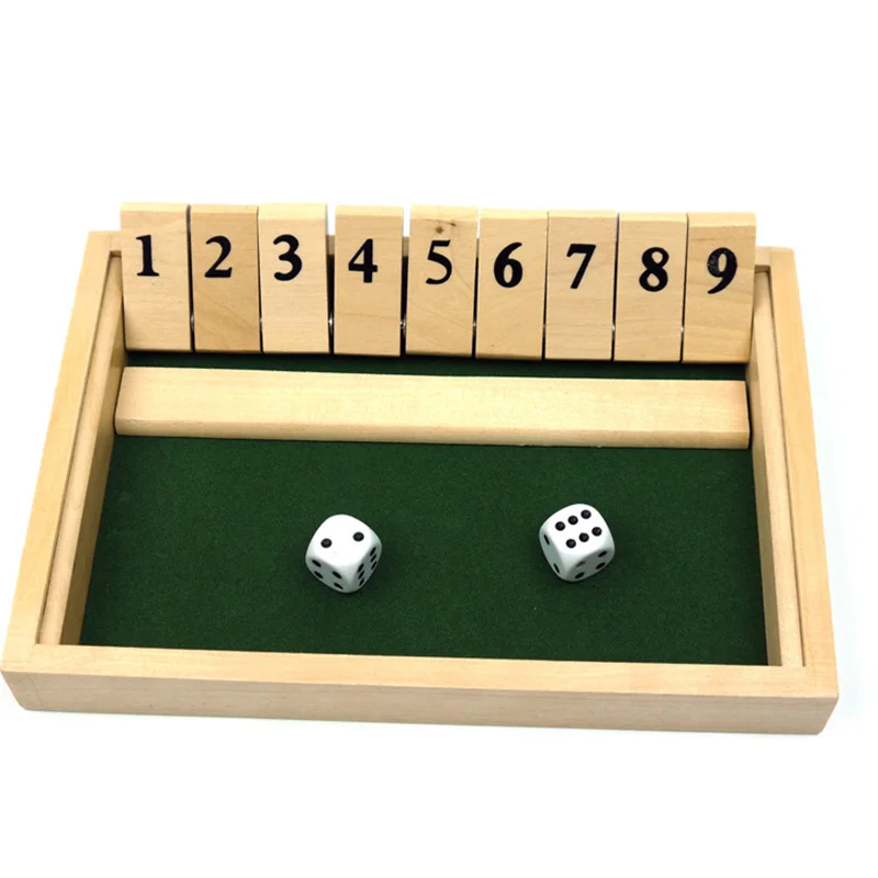 

Digital 2 Players Board Games Shut The Box Club Drinking Game Entertainment