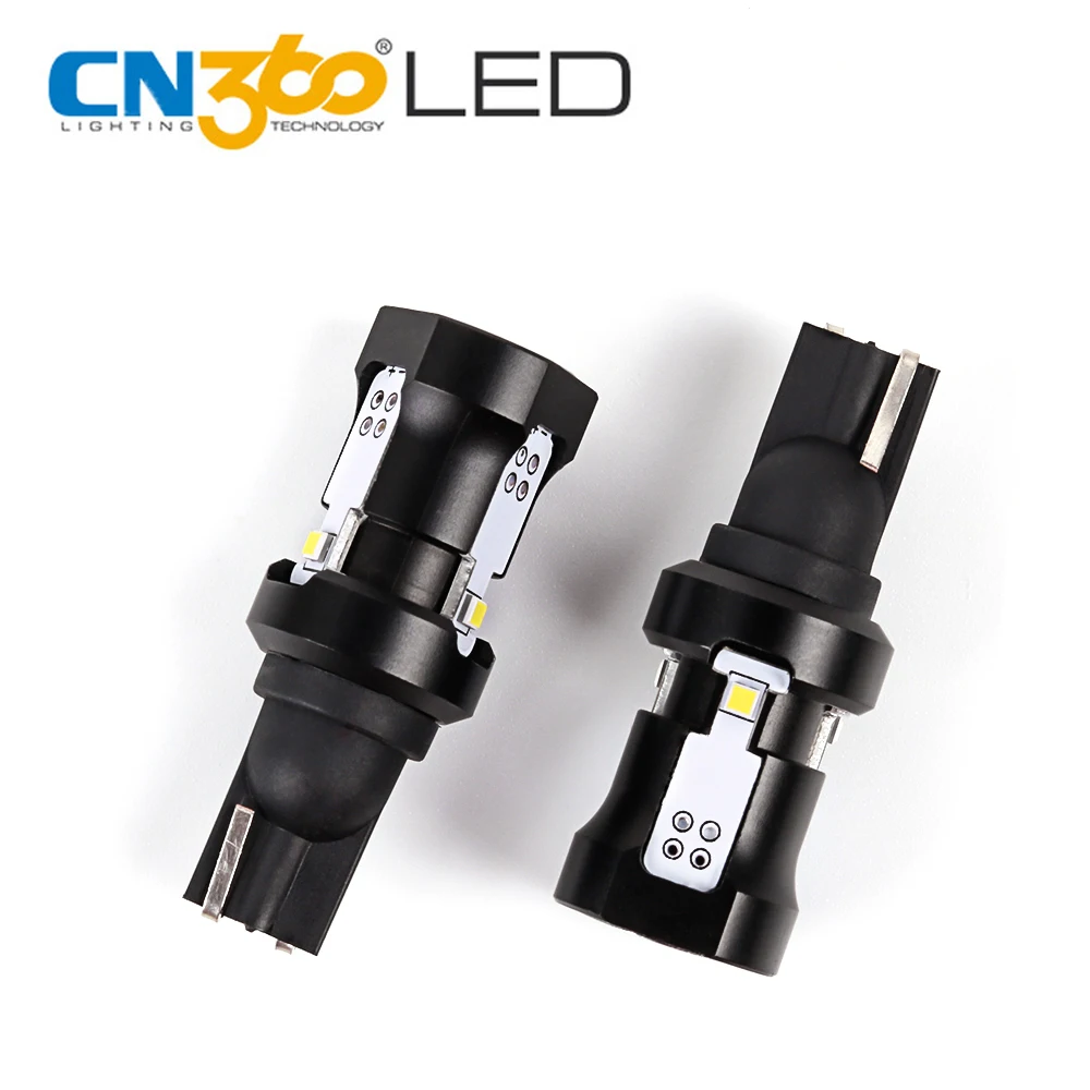 CN360 Автомобильный светодиодный светильник SMD2020 T15 W16W 920 921 912 2 шт. заднего хода 12 В