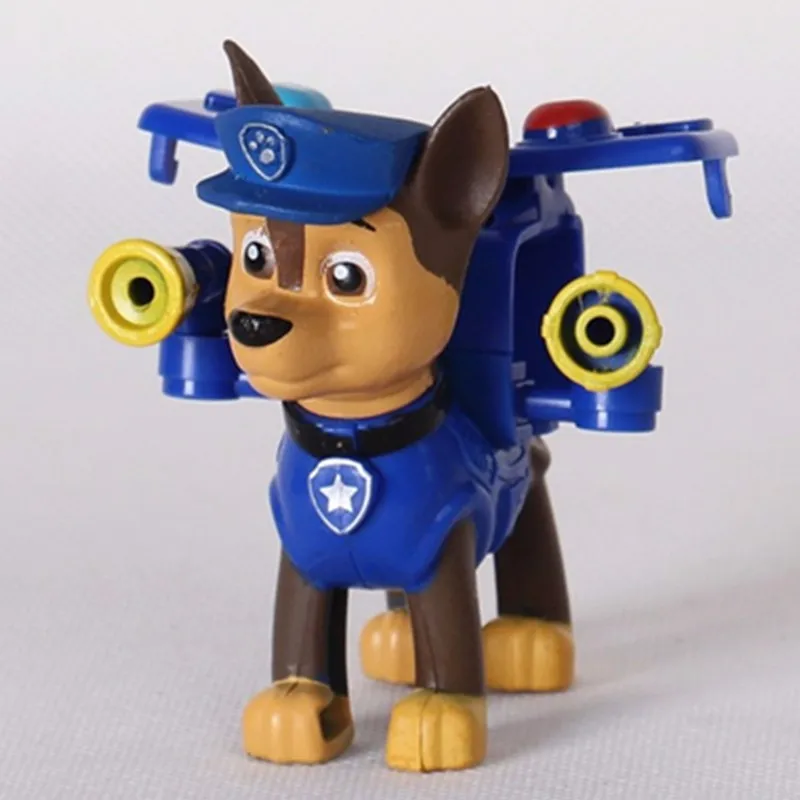 1 pcs Подлинный Paw Patrol Action Pack pups apollo Marshal Skye Rubble chase zume rocky Спасательная команда фигурка детская игрушка - Цвет: 1 pcs