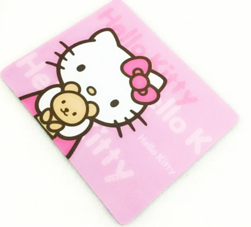 GIAUSA Hello Kitty милый прочный коврик для мыши ноутбука Тонкий маленький размер